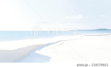 淡い海岸 119179921