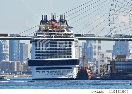 MSC ベリッシマ2024.10.11大阪港入港 MSC ベリッシマ2024.10.11大阪港入港 119181965