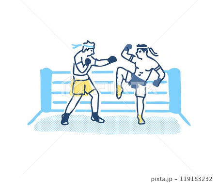 タイ式キックボクシング・ムエタイ タイ式キックボクシング・ムエタイ 119183232