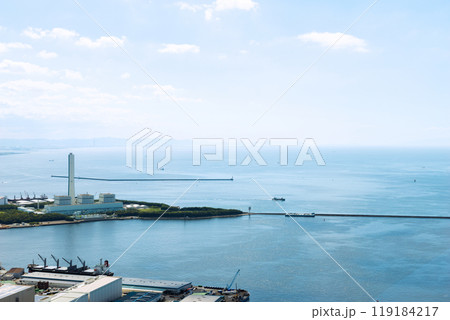 咲州からの大阪の風景 咲州からの大阪の風景 119184217