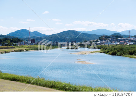 大和川の風景 119184707