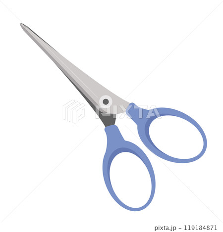 Scissors icon isolated on white background. Scissors icon isolated on white background. 119184871