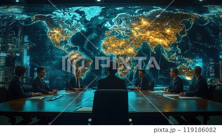 Cybersecurity expert leading a seminar Cybersecurity expert leading a seminar 119186082