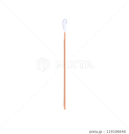 diagnostics sterile swab cartoon vector illustration diagnostics sterile swab cartoon vector illustration 119186648