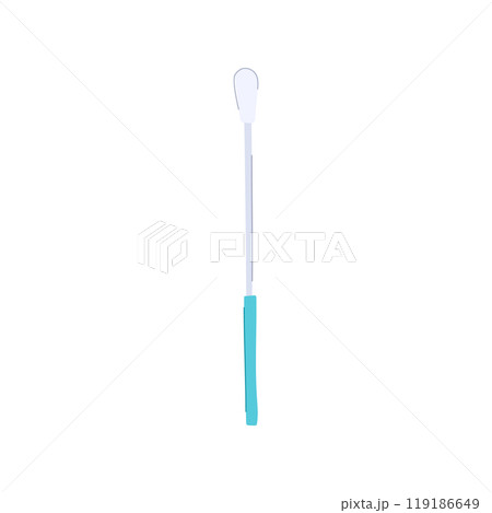 microbiology sterile swab cartoon vector illustration 119186649