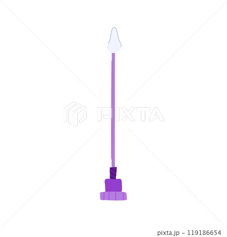 sampling sterile swab cartoon vector illustration 119186654
