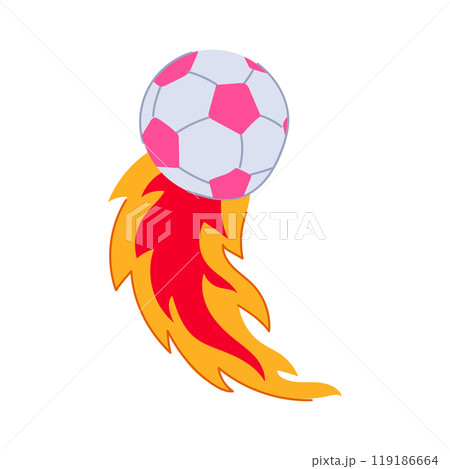 pass speed soccer ball cartoon vector illustration pass speed soccer ball cartoon vector illustration 119186664