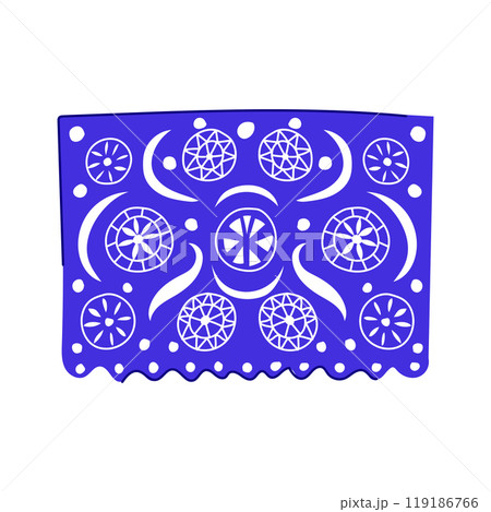 intricate papel picado cartoon vector illustration intricate papel picado cartoon vector illustration 119186766