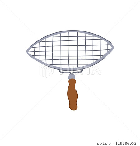 barbecue grill rack cartoon vector illustration barbecue grill rack cartoon vector illustration 119186952