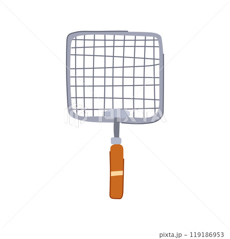 smoker grill rack cartoon vector illustration 119186953