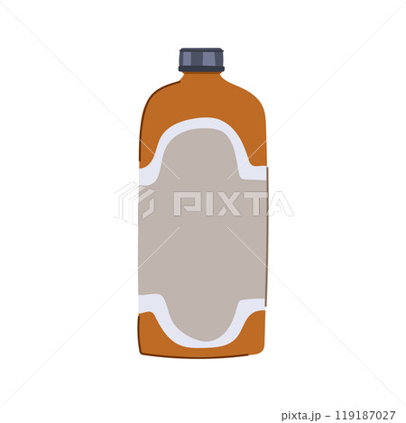 diffuser essential oil bottle cartoon vector illustration 119187027