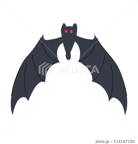 vampire bat halloween cartoon vector illustration vampire bat halloween cartoon vector illustration 119187189