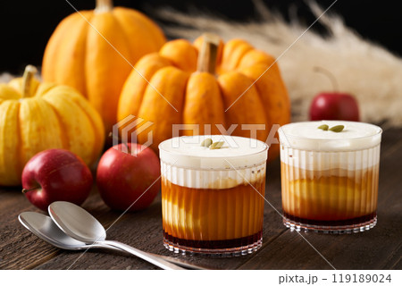 かぼちゃプリン 119189024