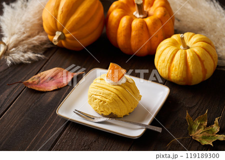 かぼちゃのモンブラン 119189300