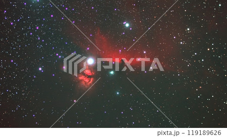 馬頭星雲と燃える木星雲 馬頭星雲と燃える木星雲 119189626