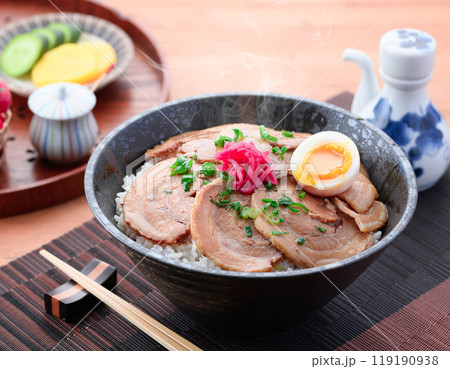 焼豚丼 （ チャーシュー丼 ） 119190938