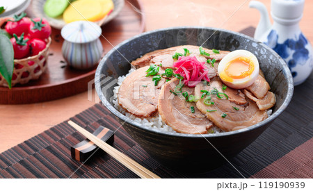 焼豚丼 ( チャーシュー丼 ) 焼豚丼 ( チャーシュー丼 ) 119190939