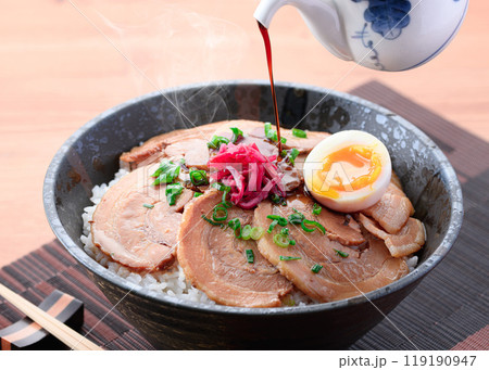 焼豚丼 （ チャーシュー丼 ） 119190947