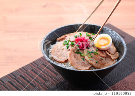焼豚丼 ( チャーシュー丼 ) 焼豚丼 ( チャーシュー丼 ) 119190952