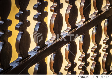 Banister in the Arab style 119191672