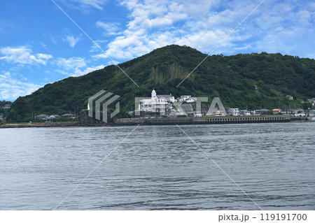 カトリック神ノ島教会 岬のマリア像 神ノ島 長崎市 カトリック神ノ島教会 岬のマリア像 神ノ島 長崎市 119191700