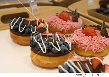 a donut dessert on display 119191939