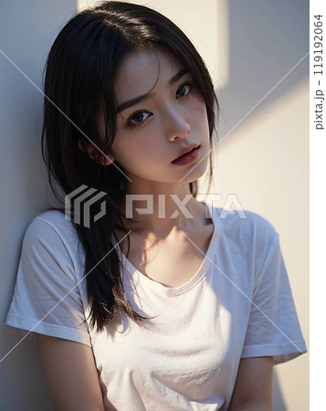 美しい女性のポートレート 美しい女性のポートレート 119192064