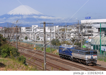 寝台特急北斗星・カシオペア用に製造されたEF510-503号機(甲種輸送)_2010/04/13撮影 寝台特急北斗星・カシオペア用に製造されたEF510-503号機(甲種輸送)_2010/04/13撮影 119192414