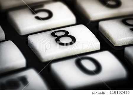 Remote control buttons 119192436