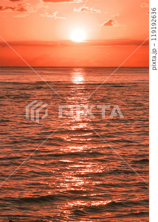 南の島の夕暮れ 南の島の夕暮れ 119192636