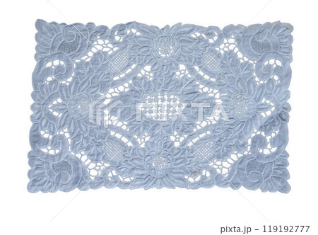 a crocheted doily 119192777