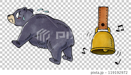 亞洲黑熊離開熊鈴 119192972