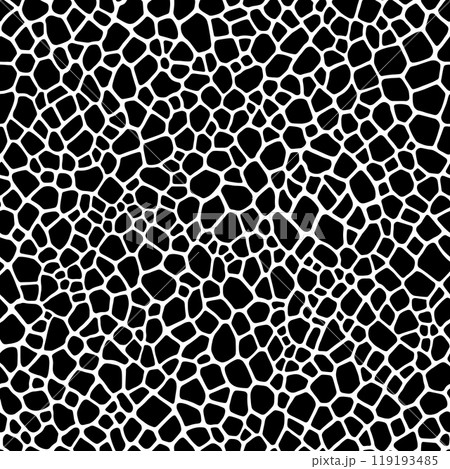 Natural Giraffe pattern hand drawn abstract animal skin seamless pattern 119193485