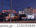京都丹後鉄道KTR8500とKTR001 西舞鶴駅の夜景 119193840