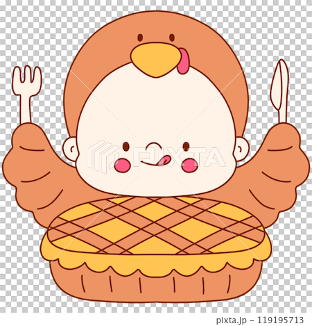 Thanksgiving turkey boy Thanksgiving turkey boy 119195713