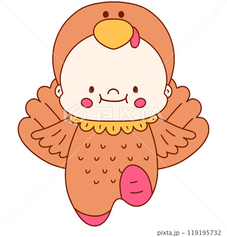 Thanksgiving turkey boy 119195732