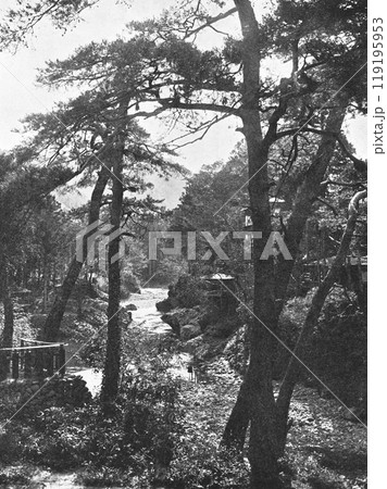 明治時代の日本 石川 山中温泉 明治時代の日本 石川 山中温泉 119195953