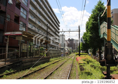学習院下駅 都電荒川線 駅 学習院下駅 都電荒川線 駅 119196852