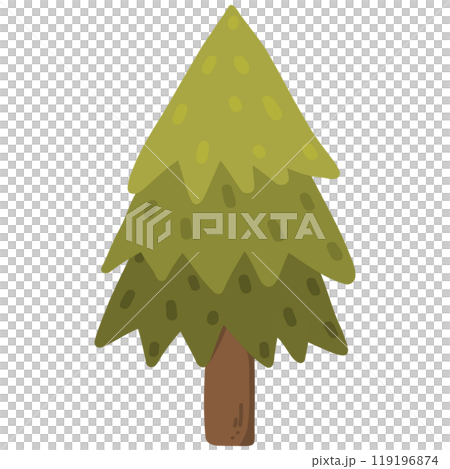 Forest tree illustration Forest tree illustration 119196874