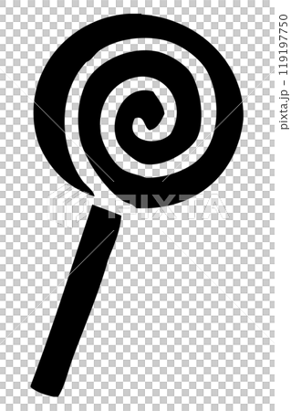 おやつの版画風ベクターイラスト 119197750