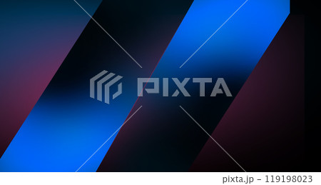 Abstract blue background with slant surfaces...のイラスト素材 [119198023] - PIXTA