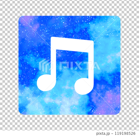 Marble starry sky | Musical note mark Marble starry sky | Musical note mark 119198526