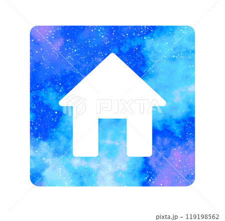 マーブルな星空｜ホームアイコン 119198562