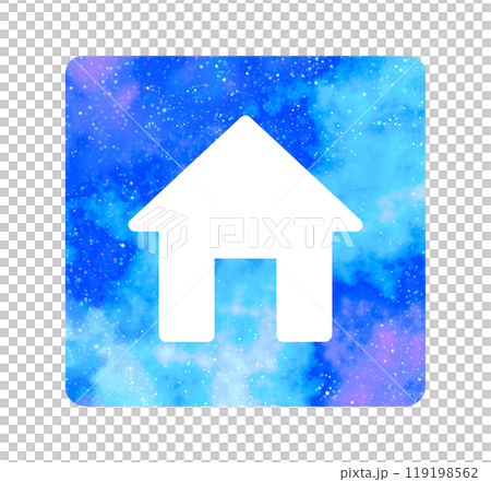 マーブルな星空｜ホームアイコン 119198562