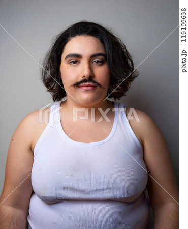 Empowering Transsexual Transgender Woman Portrait 119199638