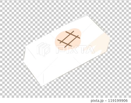 お餅。ベクターイラスト 119199906