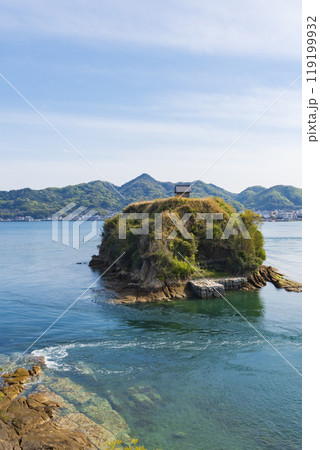 瀬戸内しまなみ海道の能島 村上海賊の居城跡 瀬戸内しまなみ海道の能島 村上海賊の居城跡 119199932