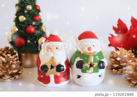 クリスマス素材　サンタクロース 119201980