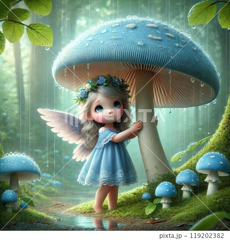 白いきのこの少女 白いきのこの少女 119202382