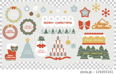 Christmas frame set Christmas frame set 119203181